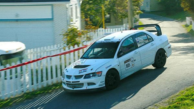 Wasserzufuhr im Rallye Car